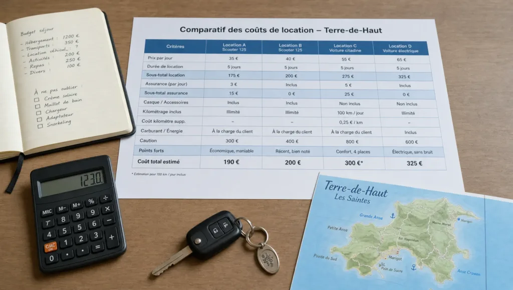 Prix location voiture par mois : comment comparer les offres